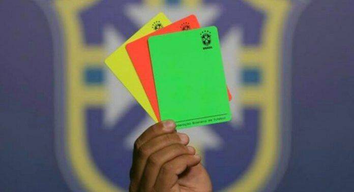 Зеленая карточка в футболе - Stone Forest