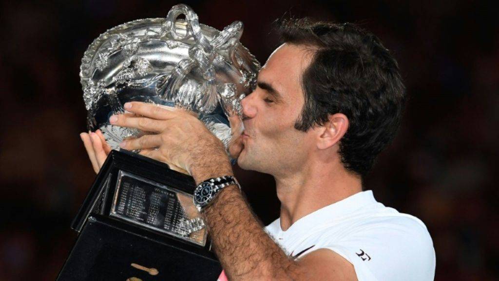 Теннисист Роджер Федерер на вершине рейтингов