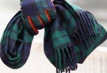 Шотландский шарф в тартан – к холодам готов! Шотландский шарф в клетку - Stone Forest