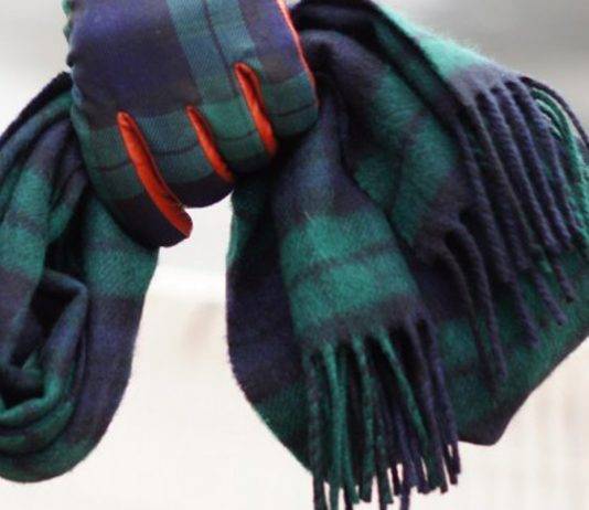 Шотландский шарф в тартан – к холодам готов! Шотландский шарф в клетку - Stone Forest