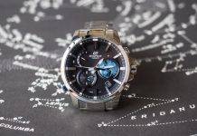 Casio EDIFICE в преддверии Дня Армейской Авиации Casio Edifice EQB-600 - Stone Forest