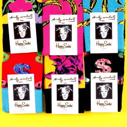 Носки Happy Socks x Andy Warhol - Stone Forest