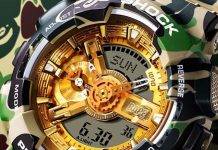 Casio G-SHOCK представляет коллаборацию, созданную совместно с маркой A BATHING APE® G-SHOCK X BAPE - Stone Forest