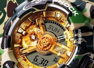Casio G-SHOCK представляет коллаборацию, созданную совместно с маркой A BATHING APE® G-SHOCK X BAPE - Stone Forest