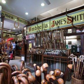 James Smith & Sons Umbrella shop, London, UK