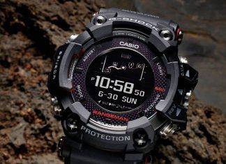 Первые в мире часы с GPS-навигацией, работающие на солнечной батарее G-SHOCK RANGEMAN GPR-B1000 - Stone Forest