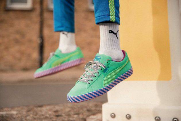 Релиз Puma Suede 50 Pop Culture - Stone Forest