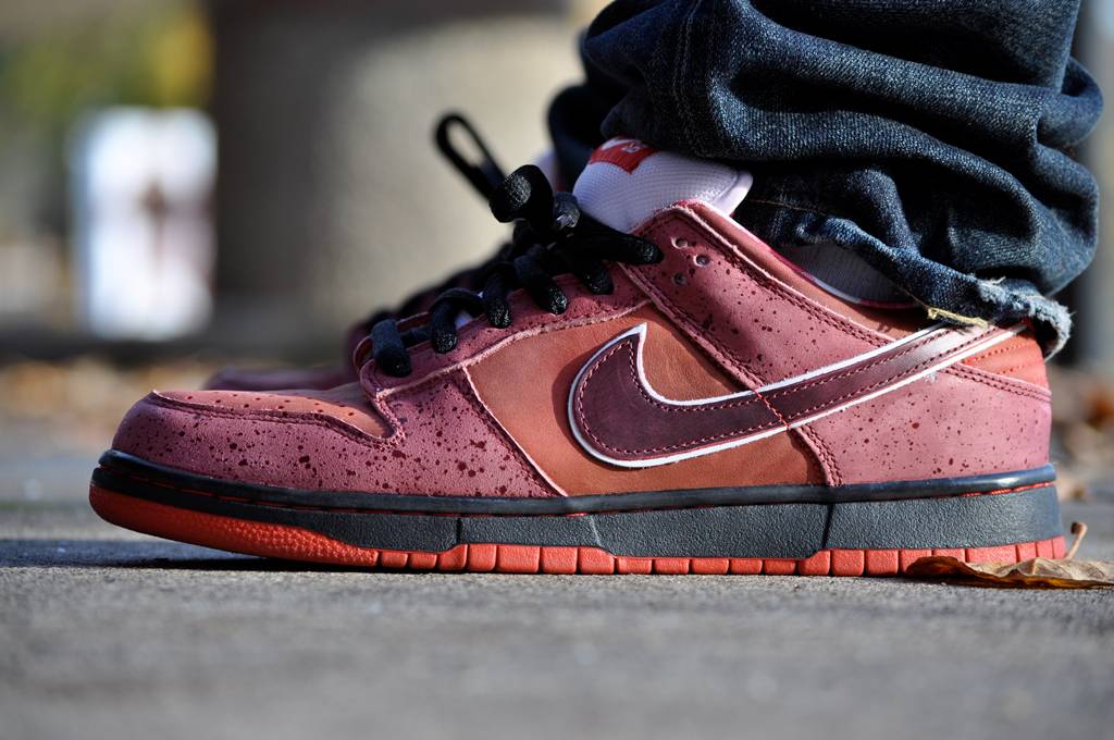 nike dunk low red lobster