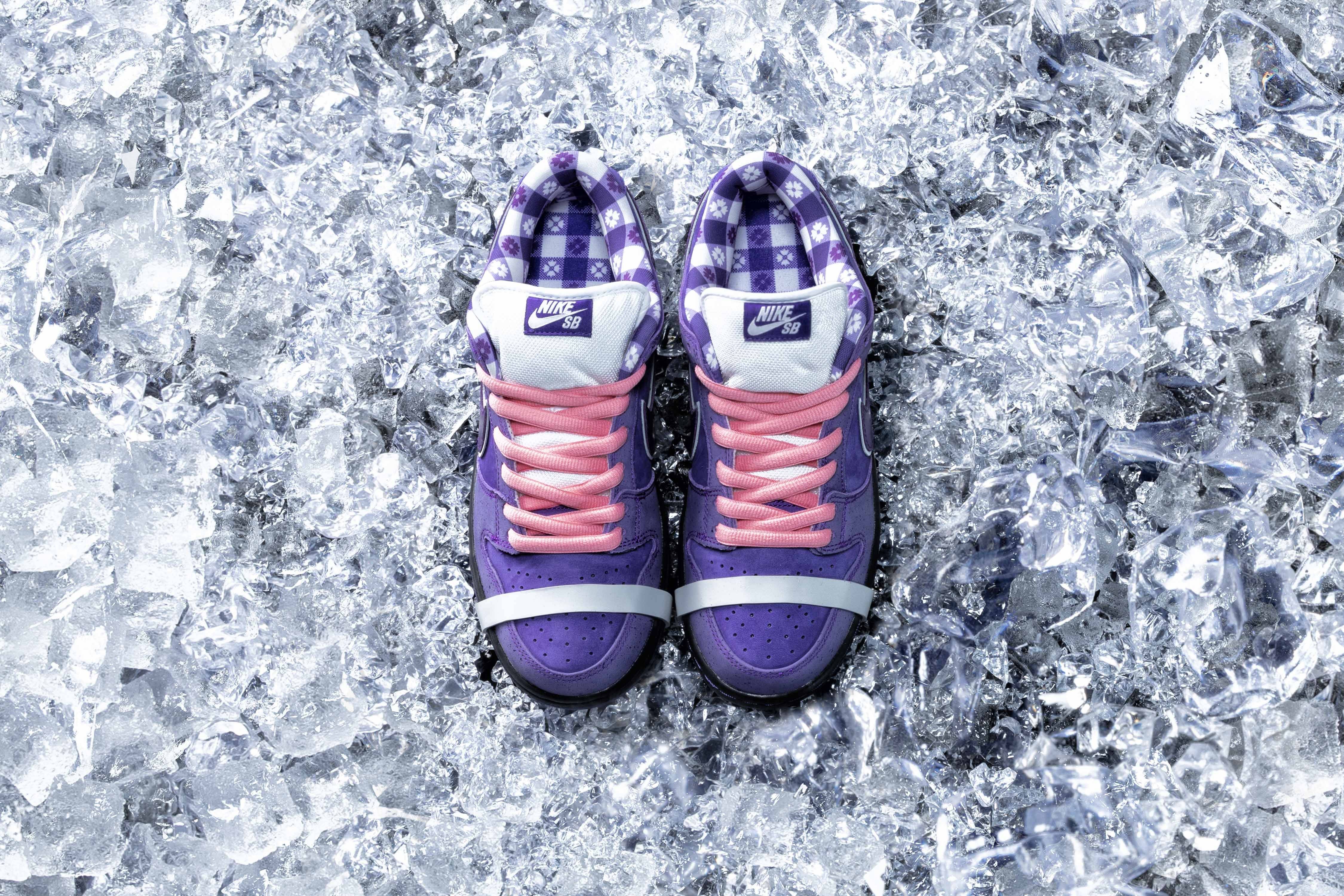 CONCEPTS × Nike SB Dunk - релиз новых кроссовок Purple Lobster, модель