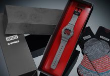 Коллаборация Casio G-SHOCK x Sneaker Freaker x STANCE Casio G-SHOCK x Sneaker Freaker x STANCE - Stone Forest