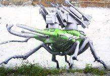 Первая ласточка Ludo в Рубе Ludo graffiti - Каменный лес Stone Forest