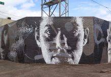 Красота и упадок в женских портретах Rone Rone graffiti - Каменный лес Stone Forest