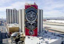 Убийственный дуэт: Shepard Fairey & D*Face в Лас Вегасе Shepard Fairey DFace - Каменный лес Stone Forest