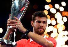 Карен Хачанов, первая ракетка России и победитель Мастерс в Париже Теннисист Карен Хачанов