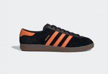 Кроссовки adidas Originals Brussels OG — оранжево-чёрная классика 70-х