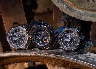 Стальной характер и смелые акценты G-STEEL Casio G-SHOCK GST-B100G-2A, GST-B100XB-2A и GST-B100D-1A - Каменный лес Stone Forest