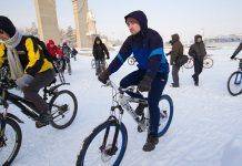 Зимний праздничный велопробег по Москве. 24 февраля Зимний велопробег 2019 в Москве - Каменный лес Stone Forest