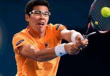 Теннисист Чон Хён, новая звезда из Южной Кореи