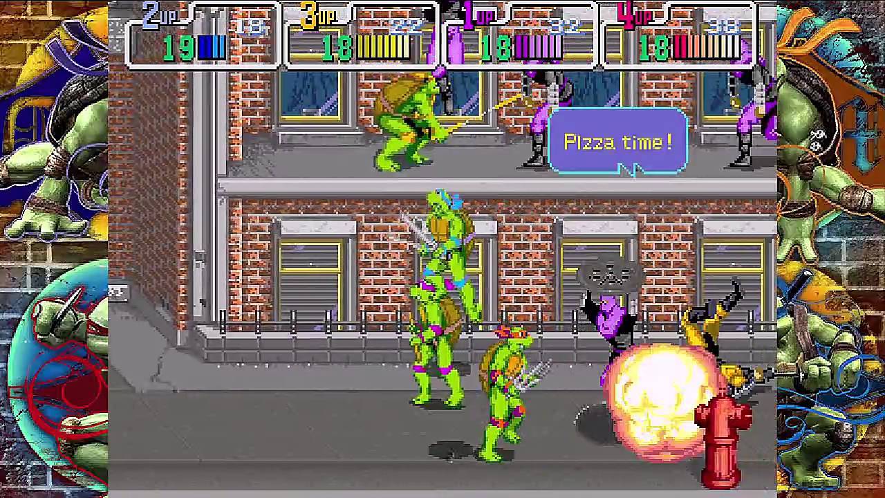 Игры Teenage Mutant Ninja Turtles.
