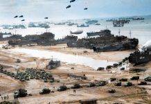 Высадка в Нормандии или Операция «Нептун» в 1944 году – цветные фотографии Высадка в Нормандии - Каменный лес Stone Forest