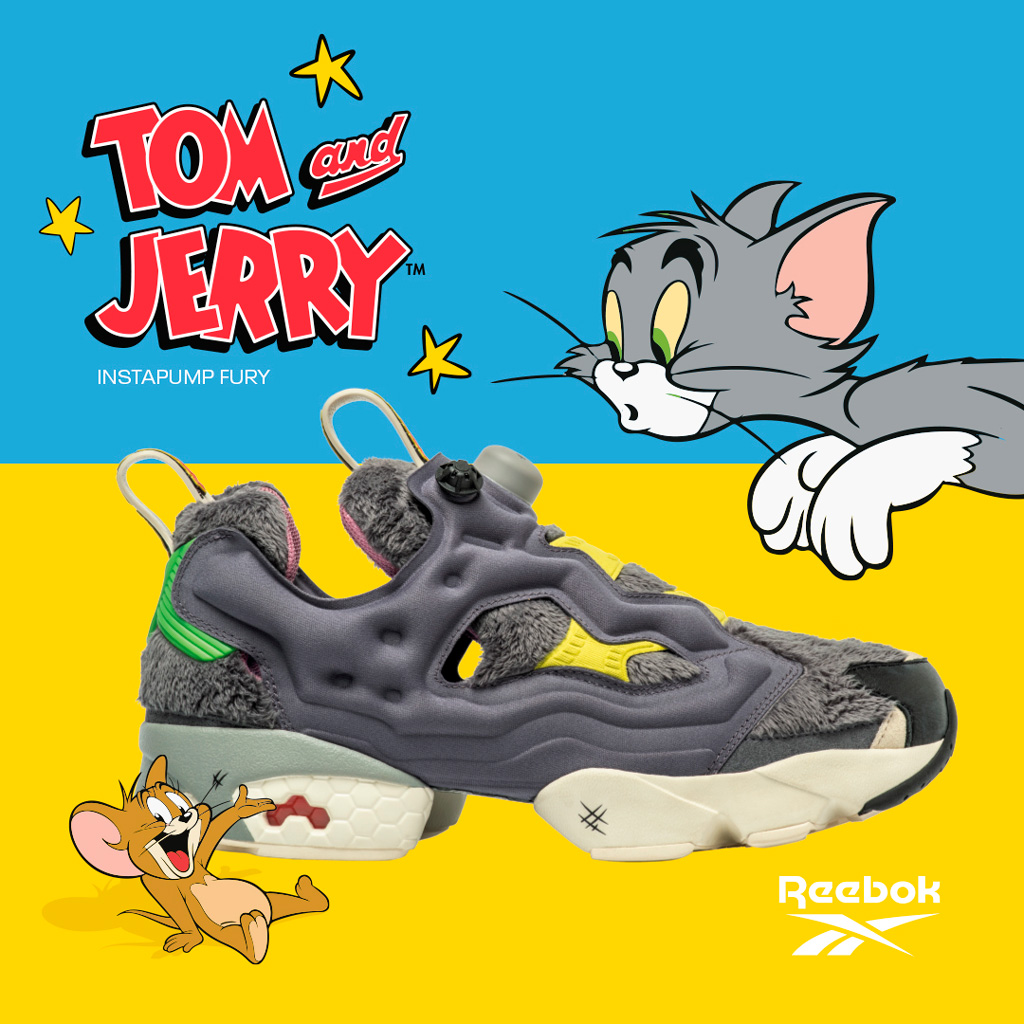 коллаб Reebok Tom Jerry
