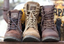 Что общего у обуви Caterpillar с трактором Ботинки Caterpillar - Каменный лес Stone Forest