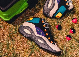 Крупный улов: Reebok x Nice Kicks Reebok Nice Kicks Question Mid Bubba Chuсk - Каменный лес Stone Forest