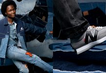 Коллекция Levi’s® x New Balance® осень-зима 2020 г. Levis x New Balance - Каменный лес Stone Forest