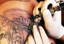 Тату биомеханика: стильно, эффектно, модно и необычно Тату биомеханика - Каменный лес Stone Forest