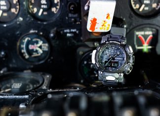 Casio представляет коллаборацию G-SHOCK GRAVITYMASTER с королевскими военновоздушными силами — часы с защитной карбоновой структурой Royal Air Force x G-SHOCK GRAVITYMASTER - Каменный лес Stone Forest