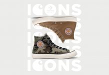 В новой коллаборации культовые элементы эстетики CARHARTT WIP встречаются с легендой Converse Chuck 70Hi Converse x Carhartt WIP Chuck 70Hi - Каменный лес Stone Forest