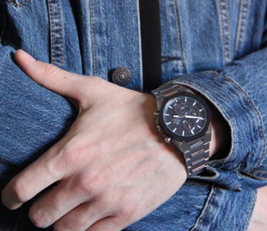 Обзор часов Casio EDIFICE EFS S570DB Casio EDIFICE EFS S570DB - Каменный лес Stone Forest