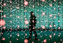 Ежегодный фестиваль света и искусств Noor Riyadh в этом году пройдет под лозунгом Under one sky Noor Riyadh 2021 - Каменный лес Stone Forest