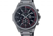 Casio EDIFICE представляет новый компактный хронограф Casio EDIFICE EFR-S572DC-1AVUEF - Каменный лес Stone Forest