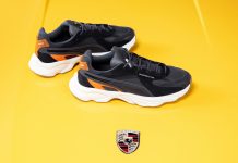 PUMA возрождают культовую эстетику Porsche RSR в новой коллекции Porsche Legacy Statement Pack PUMA Porsche Legacy Statement Pack - Каменный лес Stone Forest