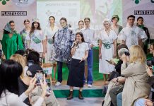 «Перекрёсток» провёл первый модный показ собственной эко-коллекции Эко коллекция Перекресток - Каменный лес Stone Forest