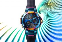 Casio представляет новую модель MT-G, вдохновлённую красотой синего феникса Casio MTG-B2000PH - Каменный лес Stone Forest