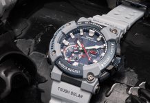 G-SHOCK FROGMAN со структурой корпуса CARBON CORE GUARD Royal Navy x G-SHOCK FROGMAN - Каменный лес Stone Forest