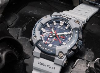 G-SHOCK FROGMAN со структурой корпуса CARBON CORE GUARD Royal Navy x G-SHOCK FROGMAN - Каменный лес Stone Forest