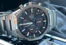 Обзор часов Casio EDIFICE EQB-1100D-1AER Casio EDIFICE EQB-1100D-1AER - Каменный лес Stone Forest