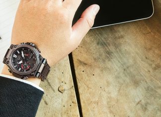 Casio представляет новую модель MT-G со сменным ремешком Casio G-SHOCK MTG-B2000BDE-1A - Каменный лес Stone Forest