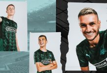 PUMA представила новую форму футбольного клуба «КРАСНОДАР» Форма Краснодара 2021 2022 - Каменный лес Stone Forest