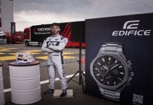 Casio EDIFICE принял участие в московском этапе российского гоночного чемпионата Casio EDIFICE Moscow Raceway