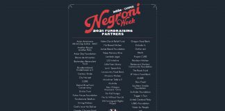 Поднимите бокал негрони за благотворительность: стартует девятая Negroni Week при поддержке Campari & Imbibe Negroni Week при поддержке Campari & Imbibe