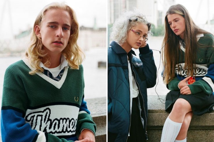 Thames x Fred Perry - Каменный лес Stone Forest