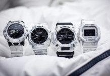 Casio G-SHOCK представил коллекцию часов «Grunge Snow Camouflage» Casio G-SHOCK Grunge Snow Camouflage