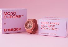 CASIO G-SHOCK х MONOCHROME