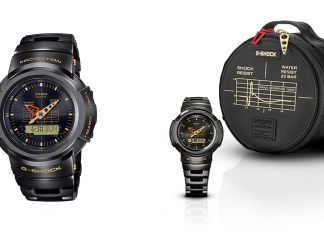 Casio G-SHOCK: Ремейк исторической модели в коллаборации с Porter Casio G-SHOCK x PORTER AWM-500GC-1A