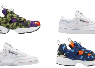Звездный десант: Reebok x BAPE® Reebok x BAPE