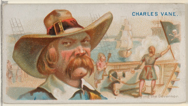 Марка с изображением Чарльза Вейна